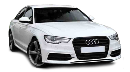 Audi A6 2013 White Black Edition